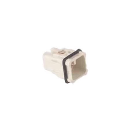 Molex Crimp Wire Connector, Gray, Polycarbonate Insulation, 250 V, 10 A 7107.4101.0
